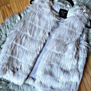 LAVENDER FUR VEST